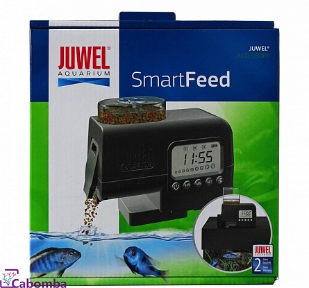 Электронная кормушка JUWEL Automatic Smart Feed на батарейках (16,5x13x7,5 см)  на фото