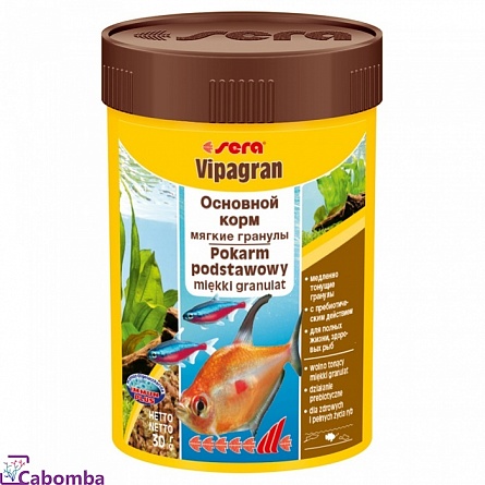 Корм для рыб Vipagran фирмы Sera (100 мл) на фото