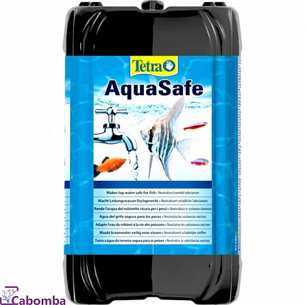 Кондиционер Tetra AquaSafe для подготовки водопроводной воды (5 л на 10000 л) на фото