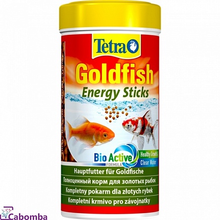 Корм Tetra Goldfish Energy Sticks для всех видов золотых рыб (250 мл) на фото