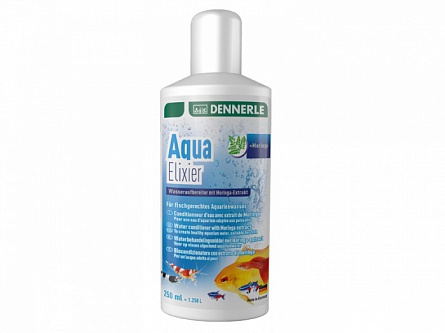 Средство подготовки воды для аквариумов Aqua Elixier марки Dennerle (0.5 л)  на фото