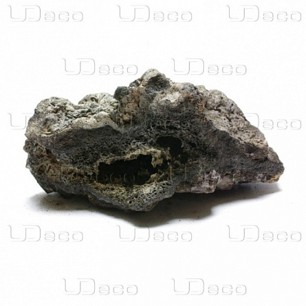 Декорация камень натуральный "Лава черная" фирмы UDECO, 20-30см, шт  на фото