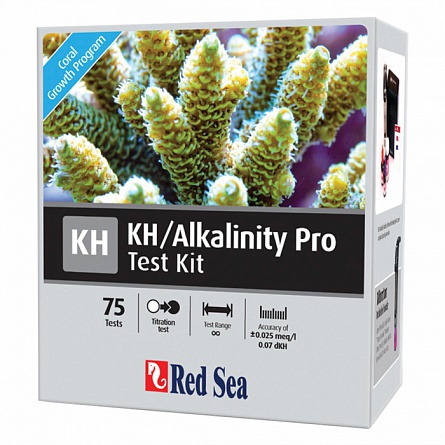 Реактивы RED SEA AlkalinityPro TestKIT на 75 тестов на фото