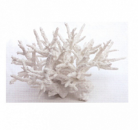 Декоративный коралл из пластика белого цвета (SH9627H) фирмы Vitality (40х28х25 см)  на фото