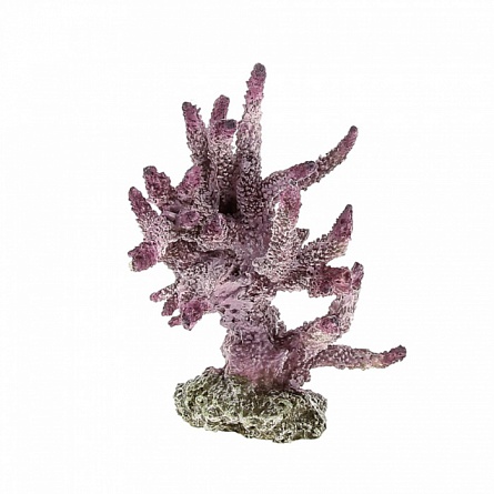 Коралл "REPLICA LIVE CORAL" (пластиковый, розовый, L140 x W135 x H170мм) на фото