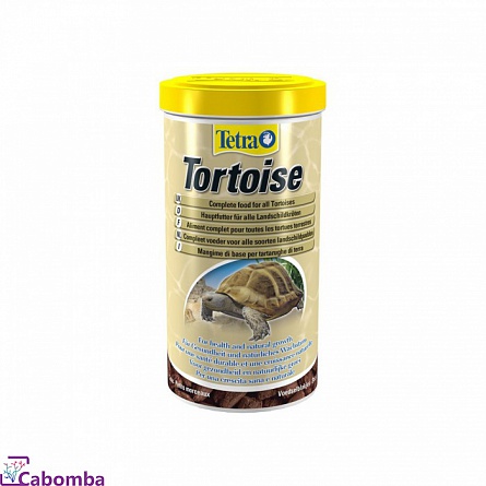 Корм гранулированный “Tetrafauna Tortoise” для сухопутных черепах фирмы Tetra (1 л)  на фото
