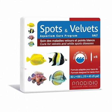 Средство для лечения Prodibio Spots & Velvets Salt (6 фл.) на фото