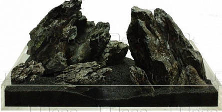 Камень UDECO "Серая гора" (натуральный, 15 кг) на фото