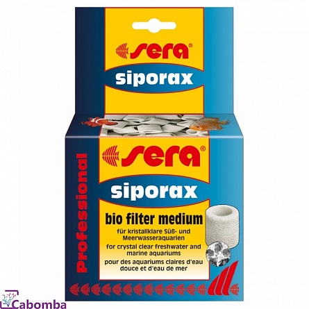 Наполнитель для биоочистки Sera SIPORAX (500 гр) на фото