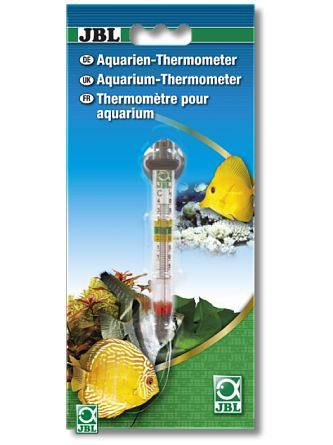 Аквариумный термометр на присоске "Aquarien-Thermometer" фирмы JBL  на фото