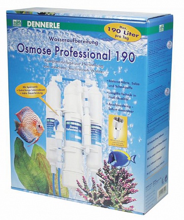 Система очистки обратного осмоса фирмы Dennerle Professional 190 (190 литров в сутки)  на фото