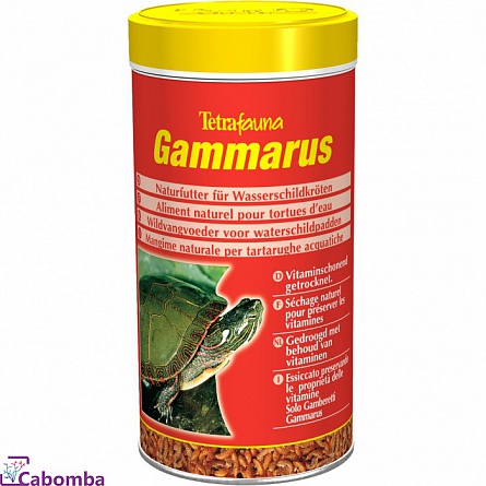 Корм для черепах из сушеного гаммаруса Tetra ReptoMin Gammarus (100 мл) (761292)  на фото