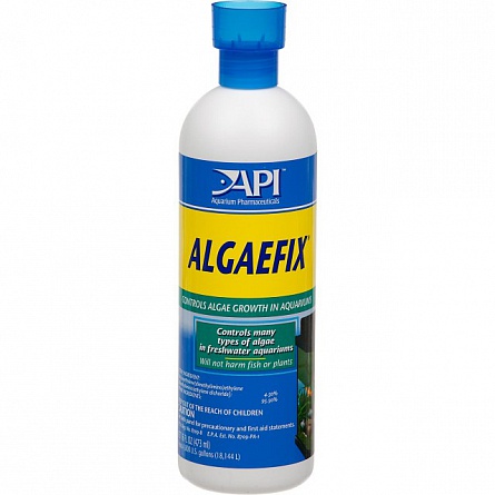 Средство очистки прудовой воды от водорослей Algae Fix фирмы API (120ml)  на фото