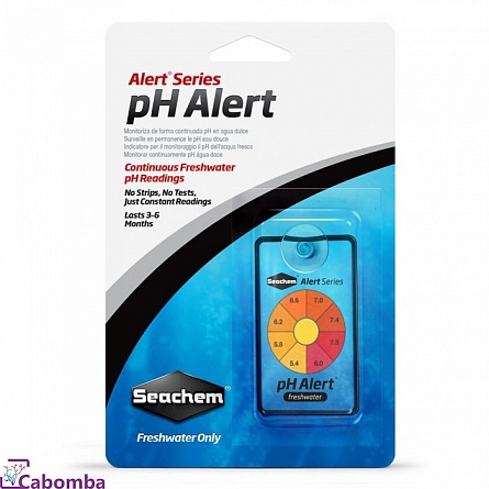 Тест SeaChem pH Alert на кислотность (pH) пресн.   на фото