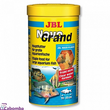 Полнорационный основной корм для крупных рыб NovoGrand фирмы JBL (1 л.)  на фото