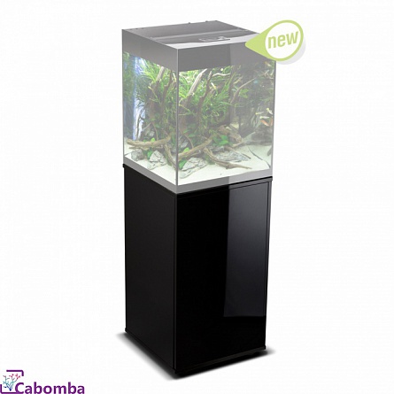 Тумба для аквариума GLOSSY CUBE 50 фирмы Aquael (90х50х50 см/черная)  на фото