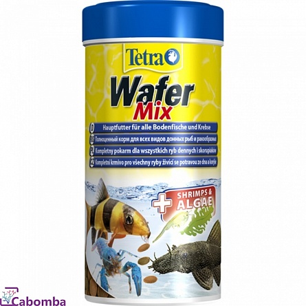 Корм Tetra Wafer Mix для донных рыб и ракообразных (250 мл) на фото