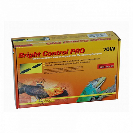 Устройство (пускатель) "Bright Control" 70 Ватт фирмы Lucky Reptile для металлогалогенной лампы (МГ) на фото