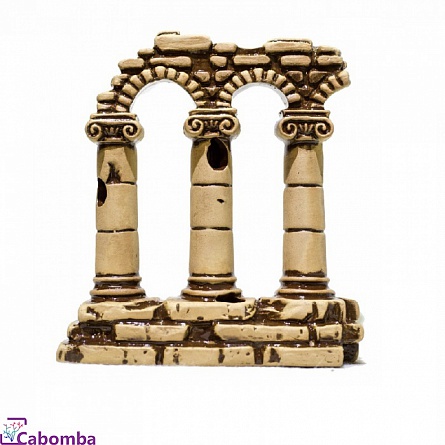 Декоративный элемент из керамики "Колоннада" фирмы Аква Лого (17x7x16 см)  на фото