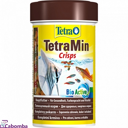 Корм TetraMin Crisps для пресноводных рыб (100 мл) на фото