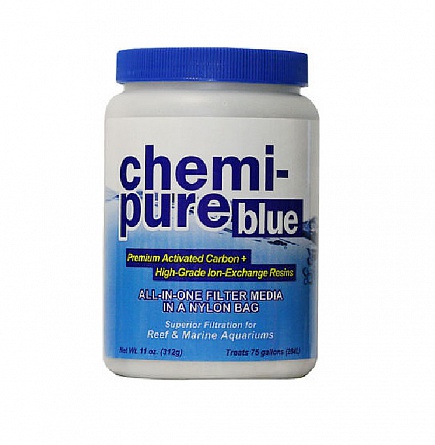 Сменный наполнитель в банке 312 гр. "Boyd Enterprises Chemi-Pure Blue" для аквариумов 284 литров на фото