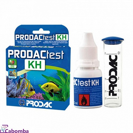 Тест “test KH” для измерения карбонатной жесткости фирмы PRODAC  на фото