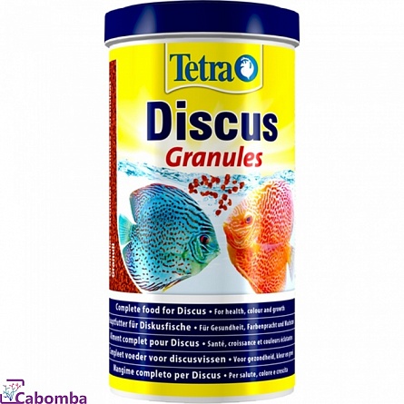 Корм Tetra Discus Granules для дискусов (1000 мл), гранулы на фото