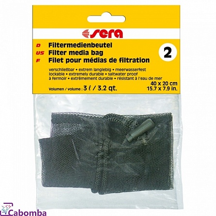Сменный мешок sera filter media bags для фильтра №2 (40х20 см)   на фото