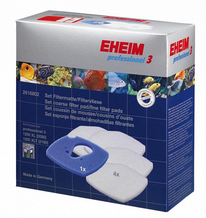 Губка EHEIM для фильтра "EHEIM 2080 и 2180" (1 синяя+4 синт) на фото