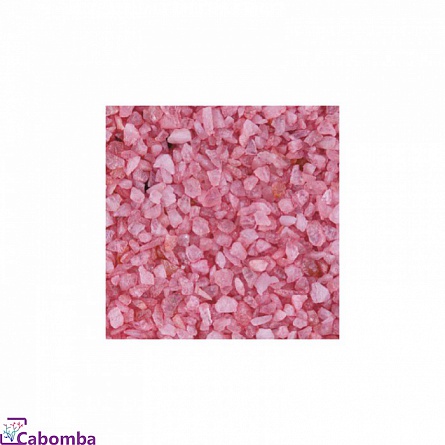 Грунт натуральный окрашенный Кварц розовый фирмы PRIME (3/5 мм) 2,7 кг на фото