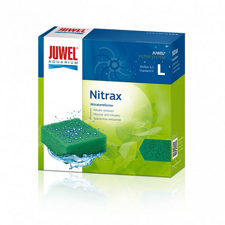 Juwel Губка удалитель нитратов Nitrax для фильтра Standart/Bioflow 6.0 L на фото