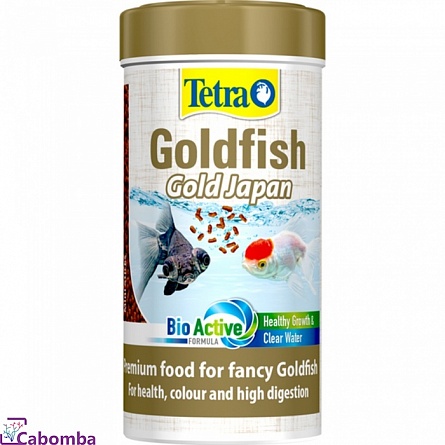 Корм Tetra Goldfish Gold Japan для всех селекционных золотых рыб (250 мл) на фото