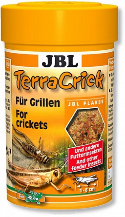 Питательная смесь для кормления кормовых насекомых JBL TerraCrick (100 мл/75гр)  на фото