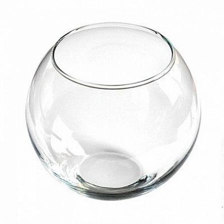 Аквариум-шар (5 литров), маленького размера на фото