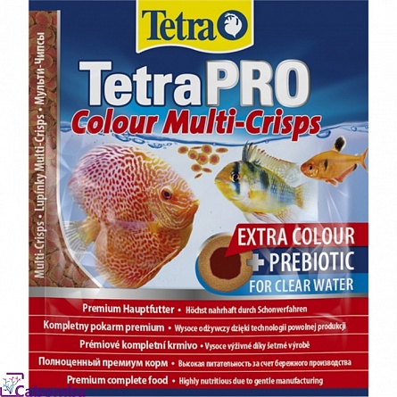 Корм TetraPRO Colour Multi-Crisps с добавками (12 гр) на фото