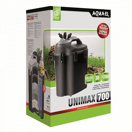 Фильтр внешний AQUAEL Unimax 700 (1700 л/ч, для аквариума 500-700 л) на фото