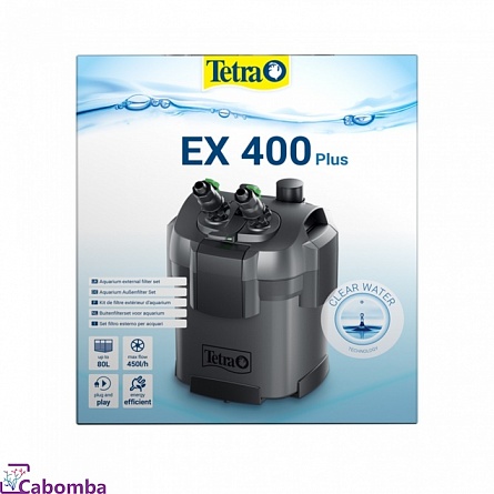 Фильтр внешний TETRA EX 400 PLUS (400 л/ч, для аквариума 10-80 л) на фото