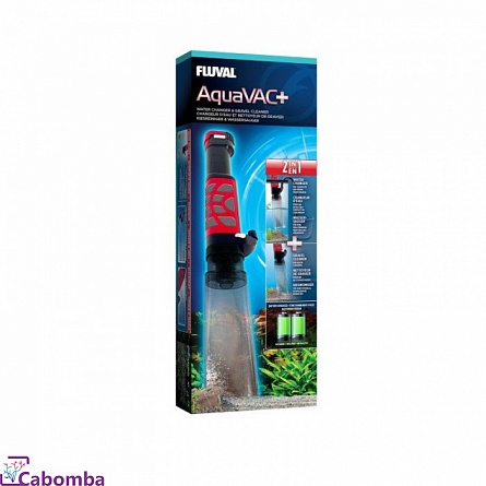 Сифон на батарейках AquaVAC+ фирмы Hagen Fluval  на фото