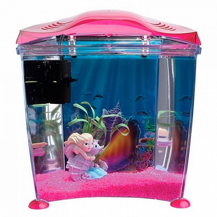 Кубический аквариум HAGEN РУСАЛОЧКА (10 л) на фото