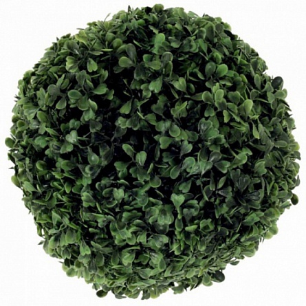 Растение "Коврик-шар" (пластиковое, D=22см, зеленое) на фото