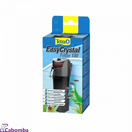 Фильтр внутренний TETRA EasyCrystal 100 (90 л/ч, для аквариумов 5-15 л) на фото