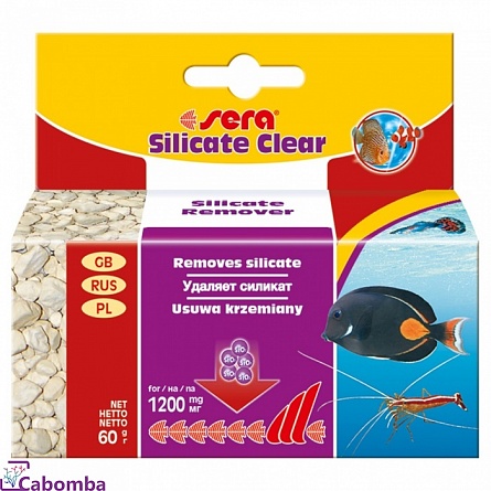 Поглотитель силикатов SERA Silicate Clear (60 гр) пресн/морск на фото
