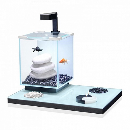 Светодиодный светильник для аквариумов YIN-YANG (0.8W/12л/чёрный) марки Aqualantis на фото