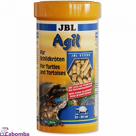 Корм комплексный витаминный для черепах JBL Agil 250мл на фото