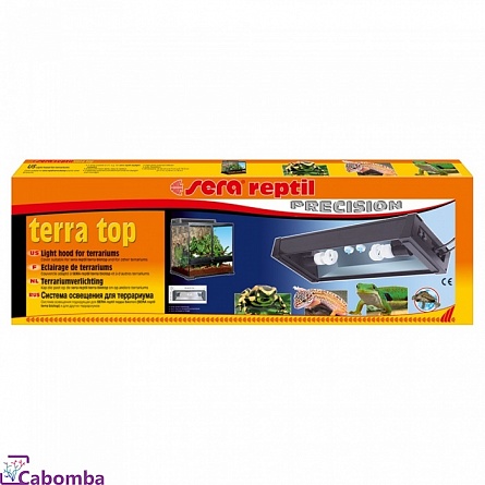 Светильник светодиодный LED для террариумов "Reptil Terra Top" фирмы SERA  на фото