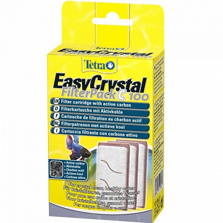 Картридж Tetra EasyCrystal FilterPack C 100 с углем на фото