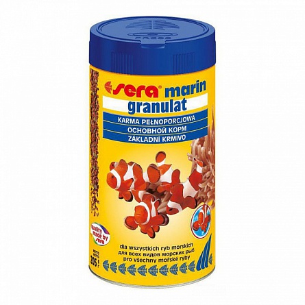 Sera Marin (Granulat): корм для морских рыбок (500 ml) на фото
