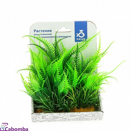 Декоративное растение из пластика “Папоротник” фирмы Prime (15 см)  на фото