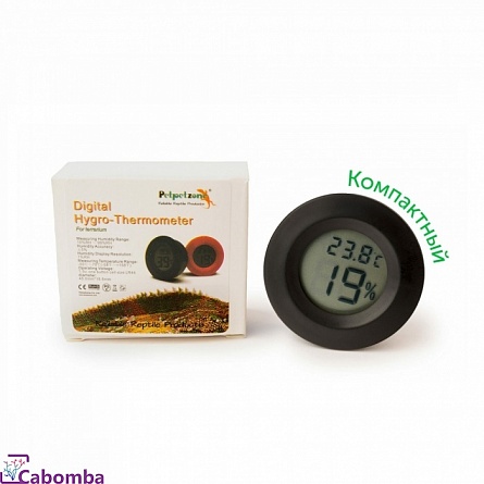 Термометр + гигрометр PetPetZone для террариума на фото
