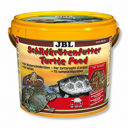 Корм для черепах JBL Schildkrotenfutter (основной) 2500мл на фото